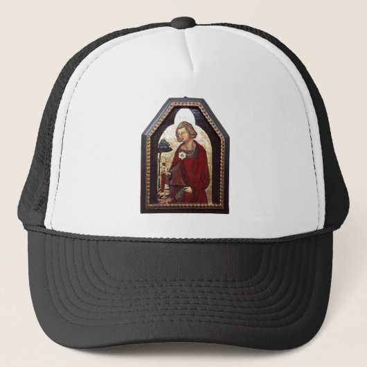 CASQUETTE SAINT GALGANO / LÉGENDE DE L'ÉPÉE DANS LE ROCHER (Devant)