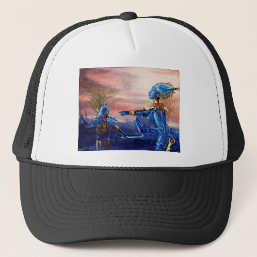 CASQUETTE SAINT GEORGE ET DRAGON (Devant)