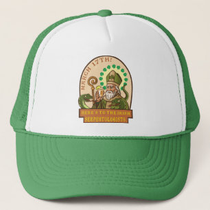 Casquette Saint Patrick et les serpents