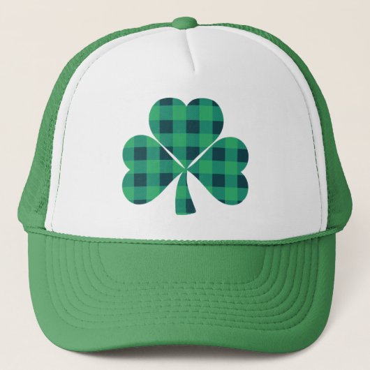 Casquette Saint Patrick | trèfle vert | (Devant)
