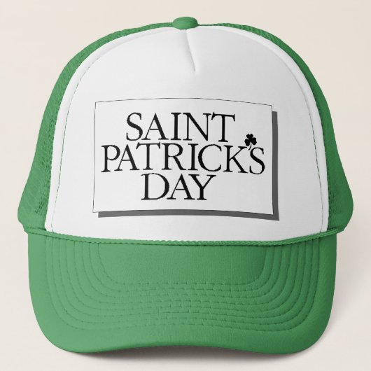 Casquette Saint Patrick's Day (Devant)
