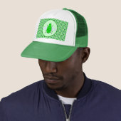 Casquette Saint Patricks Day Bee et Shamrocks (En situation)