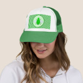 Casquette Saint Patricks Day Bee et Shamrocks (En situation)