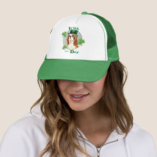 Casquette Saint Patrick's Day Cavalier (En situation)