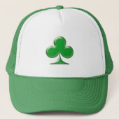 Casquette Saint Patrick's Day Irlandais Green Clover Shamroc (Devant)