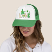 Casquette Saint Patrick's Day Love Gnome (En situation)