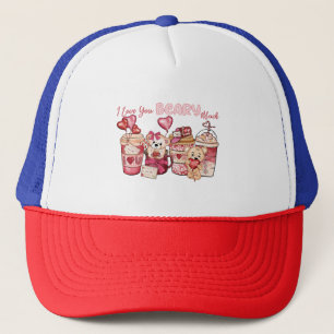 Casquette Saint-Valentin Je T'aime Beary Much