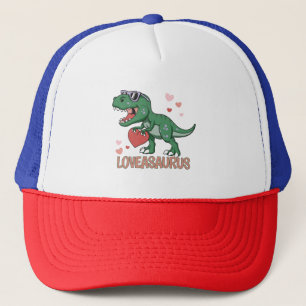 Casquette Saint-Valentin Loveasaurus