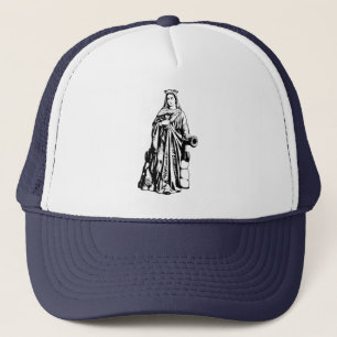 Casquette Sainte-Barbe la Grande Martyre Art Graphique Sacré