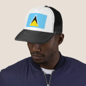 Casquette Sainte-Lucie (En situation)