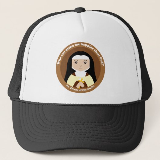Casquette Sainte Thérèse des Andes (Devant)
