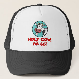 Casquette Sainte vache J'ai 65 ans