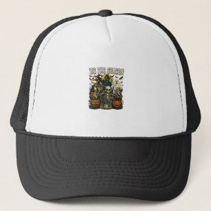 Casquette Saison vintage Halloween Skeleton Retro