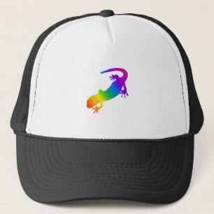 Casquette Salamandre striée arc-en-ciel