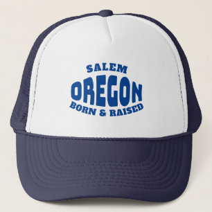Casquette Salem Oregon Né et élevé