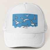 Casquette Salut les oiseaux volants (Devant)
