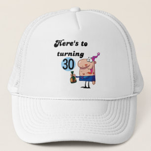 Casquette Salutations à 30 T-shirts et cadeaux d'anniversair