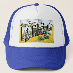 Casquette Salutations du Kansas ! Vintage