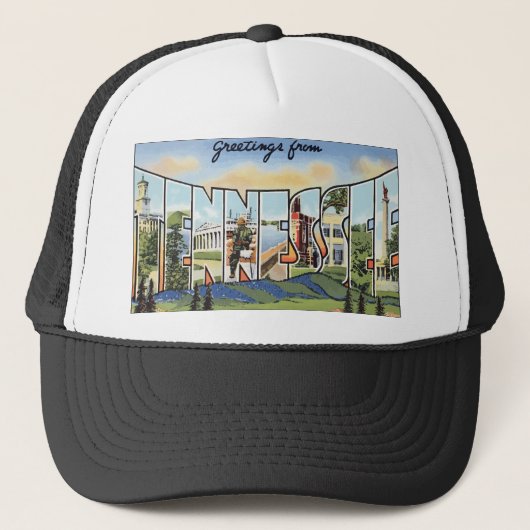 Casquette Salutations du Tennessee, cru (Devant)