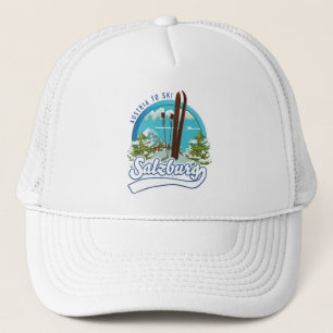 Casquette Salzbourg autriche au logo de ski.