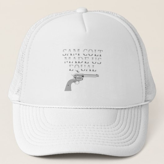Casquette Sam colt made us equal (Devant)