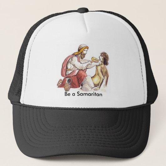 Casquette samaritain de renaissance - soyez un (Devant)