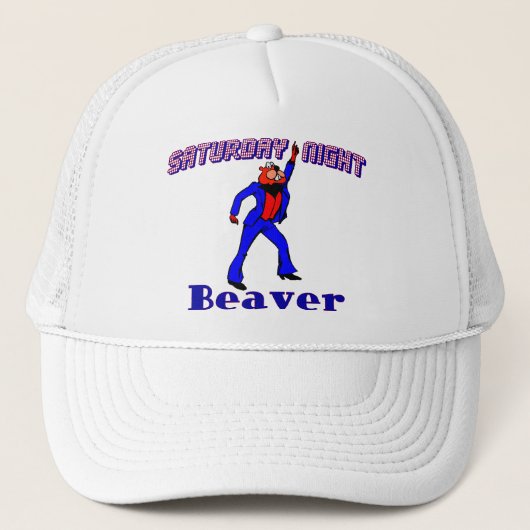 Casquette Samedi soir castor de disco (Devant)