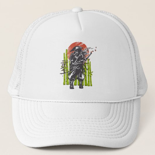 Casquette Samurai Super Warrior Design (Devant)
