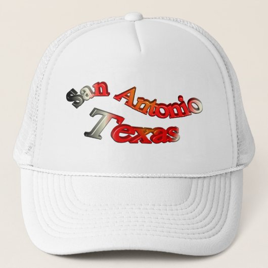 Casquette San Antonio le Texas 3D (Devant)