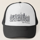 Casquette San Francisco SF Citiscape (Devant)