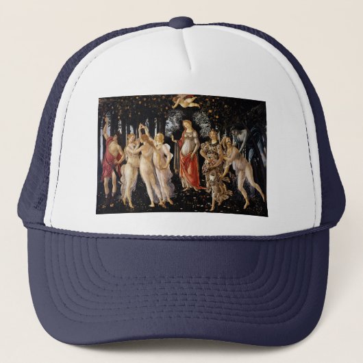 Casquette Sandro Botticelli - La Primavera (Devant)