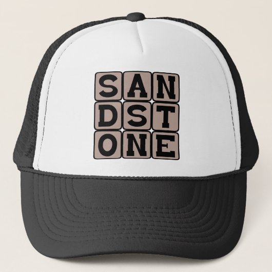 Casquette Sandstone, Rock sédimentaire (Devant)