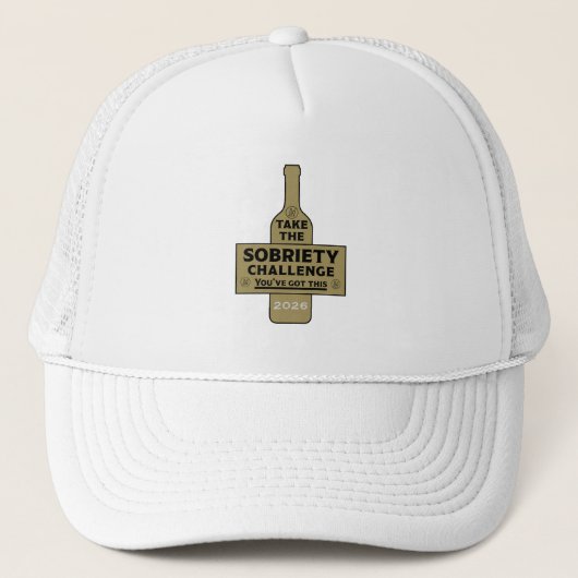 Casquette Sans Alcool Et Sobre (Devant)