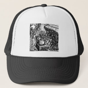 Casquette "Sans pain, terre, ou argent, le travailleur se