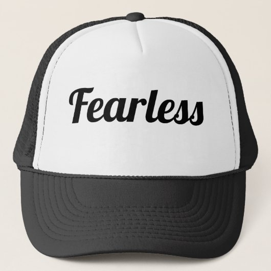 Casquette Sans peur (Devant)