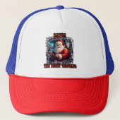 Casquette Santa Claus Trucker Noël Fête de la conduite (Devant)