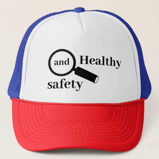 Casquette Santé et sécurité (Devant)