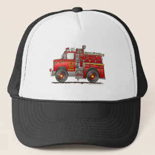 Casquette Sapeur-pompier de camion de pompiers de délivranc