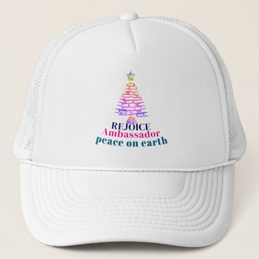 Casquette Sapin de Noël (Devant)