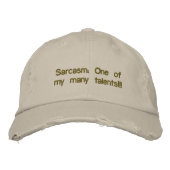 Casquette Sarcasme (Devant)