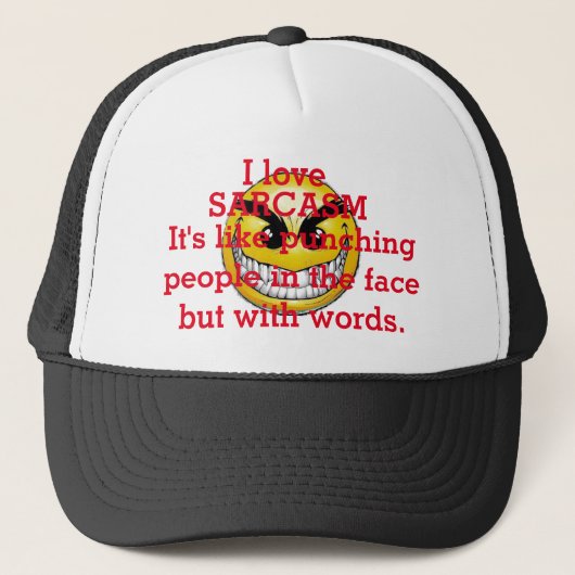 Casquette Sarcasme (Devant)