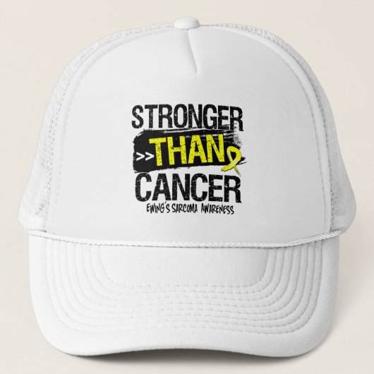 Casquette Sarcome à coudre - Plus fort que le cancer (Devant)