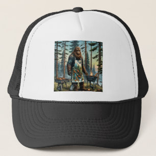 Casquette Sasquatch Poisson Grillmaster Papa