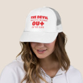 Casquette Satan a croisé, Jésus en (En situation)