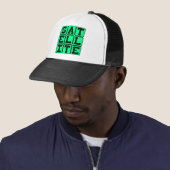Casquette Satellite, objet en orbite (En situation)