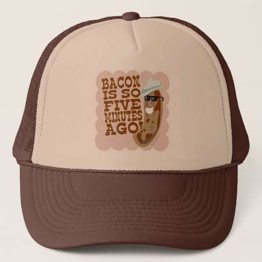 Casquette Saucisson Vs. Bacon (Devant)