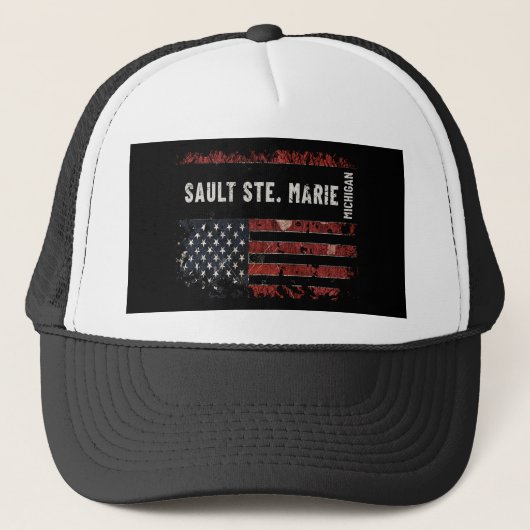 Casquette Sault Ste. Marie Michigan (Devant)