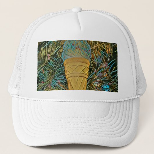 Casquette Saupoudrer de crème glacée (Devant)