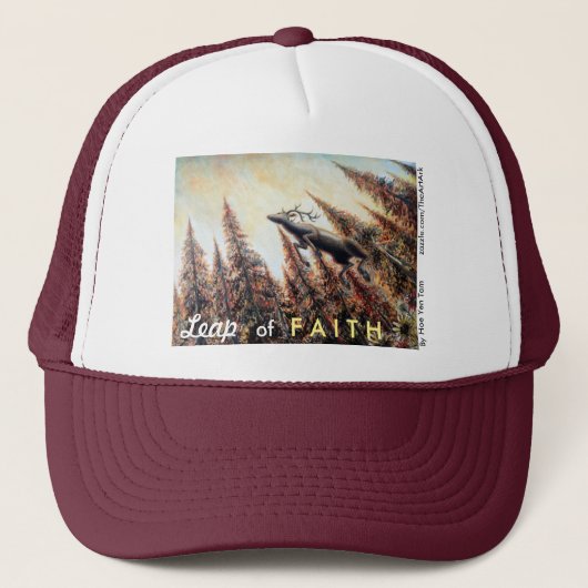 Casquette - saut des cerfs communs (Devant)
