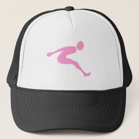 Casquette Saute longue - rose (Devant)